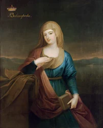 Porträt von Marie Claire Deschamps de Marcilly (1675-1750), zweite Frau von Henry, 1. Viscount Bolingbroke, ca. 1720